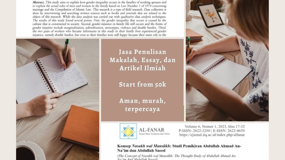 Pengetikan Umum - Jasa Penulisan Makalah, Essay, Artikel Ilmiah, Jurnal Nasional Bereputasi - 1