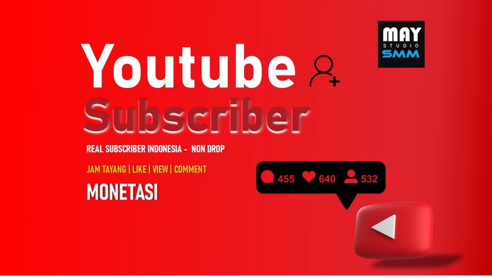Jasa Tambah Followers Twitter Indonesia Aktif, Tertarget dan Murah - YOUTUBE SUBSCRIBERS | HIGHT QUALITY | COCOK UNTUK MONETASI