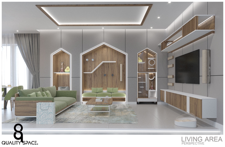 3D Perspective - Interior 3d perspective - 6