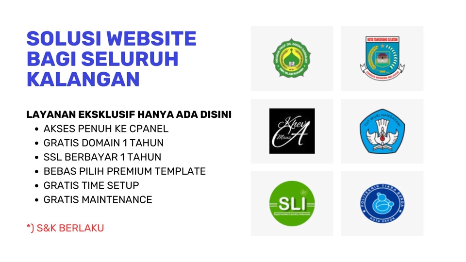 Jasa Pembuatan Website Profesional dengan Layanan Eksklusif dan Harga Terjangkau