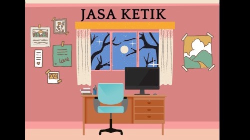 Jasa pengetikan online untuk berbagai kebutuhan, seperti pengetikan skripsi, makalah, proposal, tugas sekolah, dan tugas kantor.