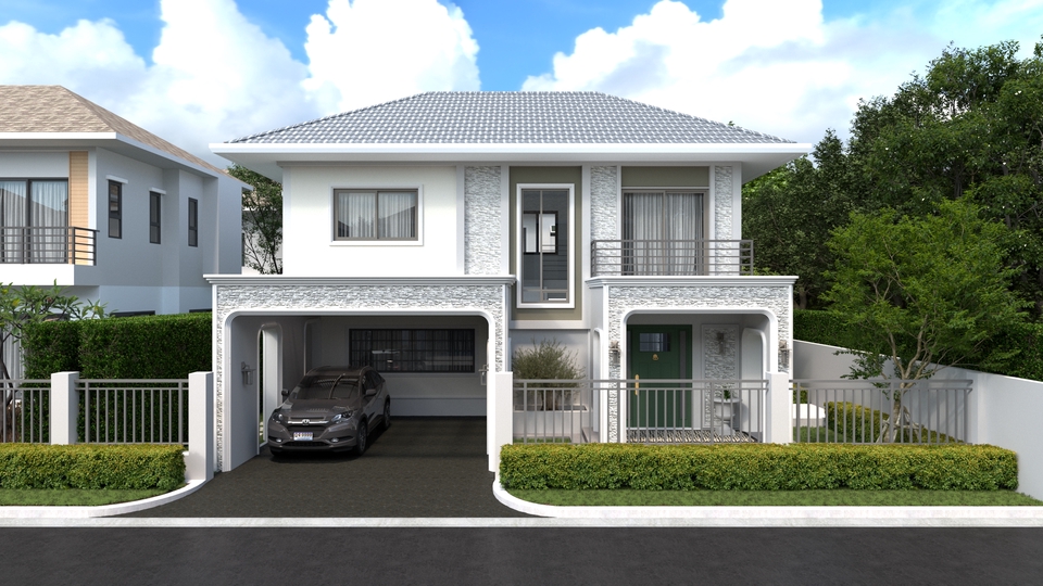 3D Perspective - 3D Perspective Interior and Exterior - 15