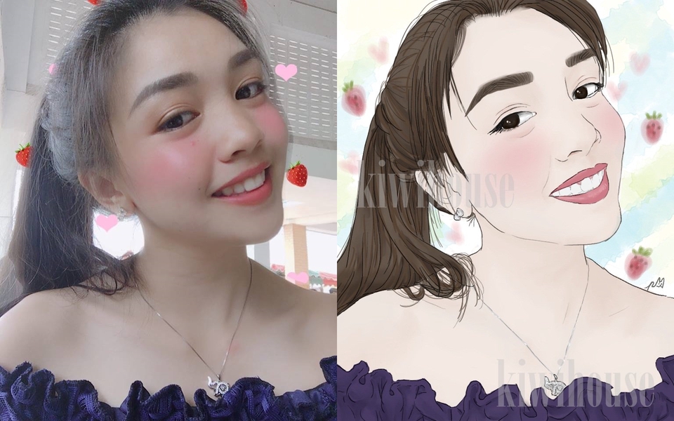 วาดภาพล้อเลียน - **Portraitบุคคล ภาพล้อเลียน Fanartศิลปิน** - 4