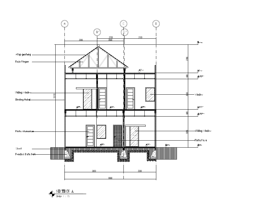 CAD Drawing - Draft CAD Gambar Kerja 2D, DED, IMB, Architect, Structure, dan Interior - 8