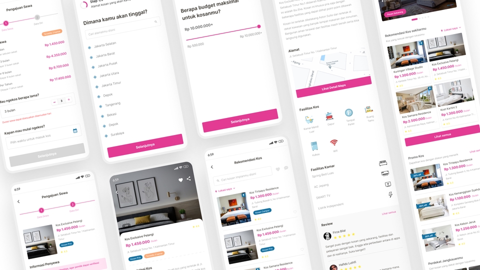 Jasa desain UI UX mobile app freelance, UI UX web design profesional, desain website, aplikasi, dan mockup, harga terjangkau.