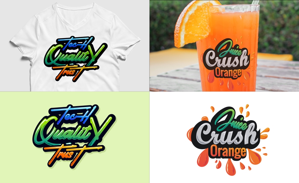 Desain Kaos & Motif - Design lettering untuk kaos simple dan keren - 5