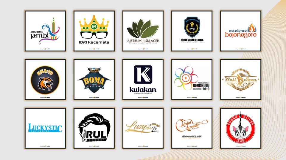 Logo - Desain Logo Simple dan Berkelas By Denluck Create - 4