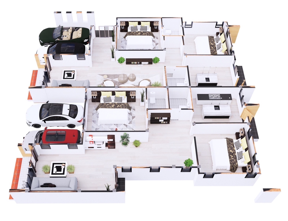 3D Perspective - บริการทำ 3D Perspective สำหรับงานนำเสนอ ทั้งภายใน/ภายนอกอาคาร ทุกประเภท - 8