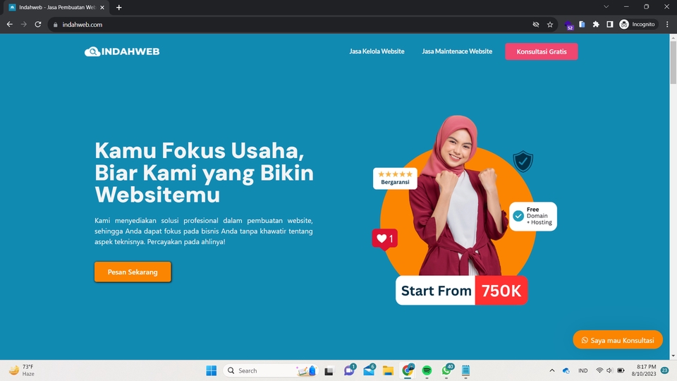 Web Development - Jasa Pembuatan Website Profesional + Bisa Custom - 2
