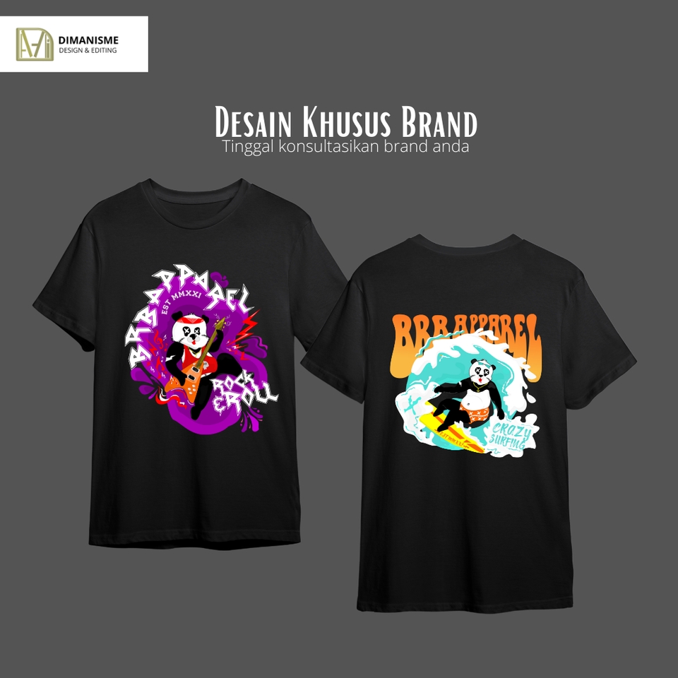 Desain Kaos & Motif - DESAIN KAOS UNIK  GAYA APAPUN, MURAH CEPAT ( FREE KONSULTASI) - 18