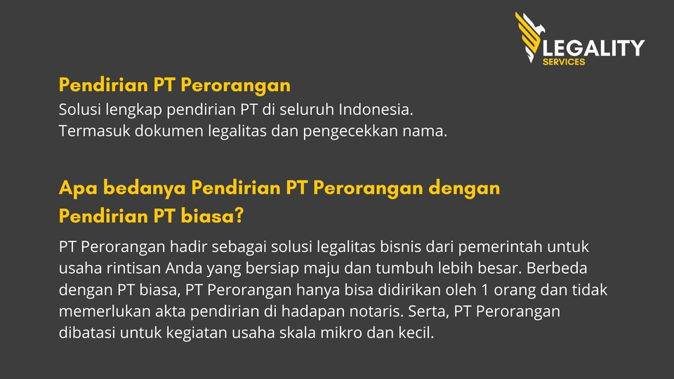 Hukum - Jasa Pendirian PT Perorangan - 2