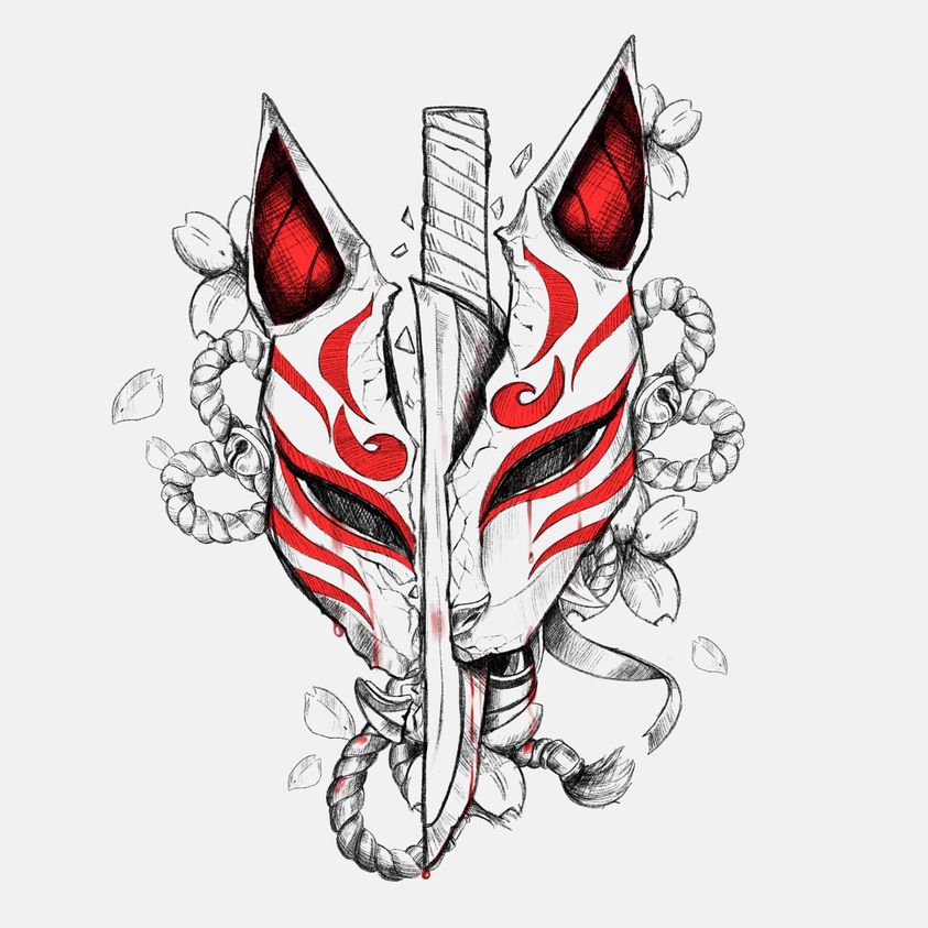 วาดภาพการ์ตูน - รับวาดรูป ออกแบบลายสัก การ์ตูน - 8