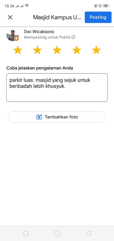 Memberi Review - JASA REVIEW LOKASI DI GOOGLE MAPS (ORGANIK 100%) - 4