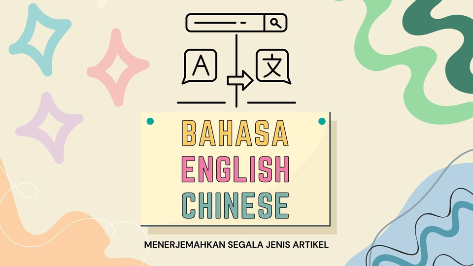 Translate file berbahasa Indonesia, English dan Mandarin