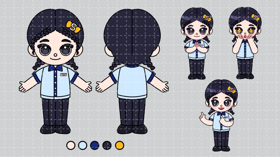 ออกแบบ Character & Mascot - รับวาด/ออกแบบ Character | GRAYh - 5