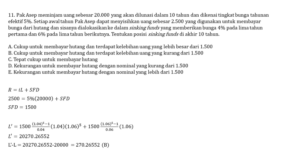 Jasa Lainnya - Jasa Buat Pembahasan/Jawaban Soal Matematika - 12