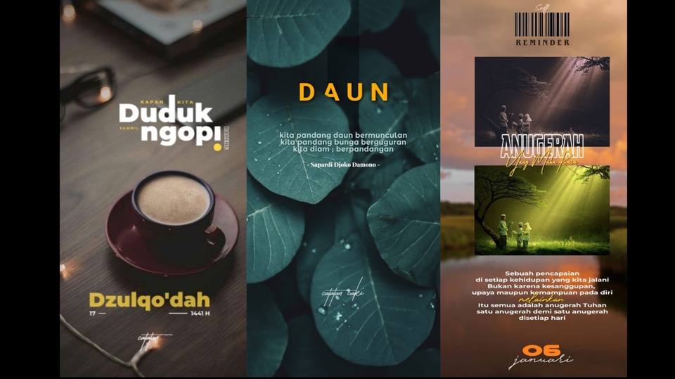 Banner Online - DESAIN KONTEN FEED DAN STORY INSTAGRAM - 1