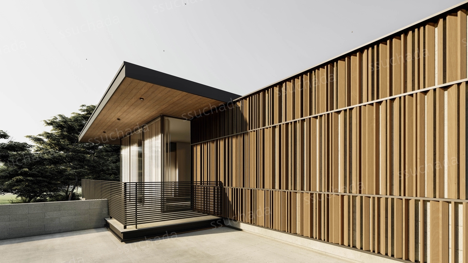 3D Perspective - รับขึ้นโมเดล 3D สถาปัตยกรรม / 3D perspective exterior interior and 3D Animation - 7