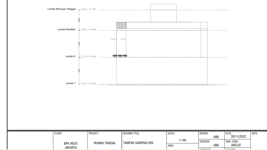 CAD Drawing - Jasa Gambar Kerja/ IMB - 1