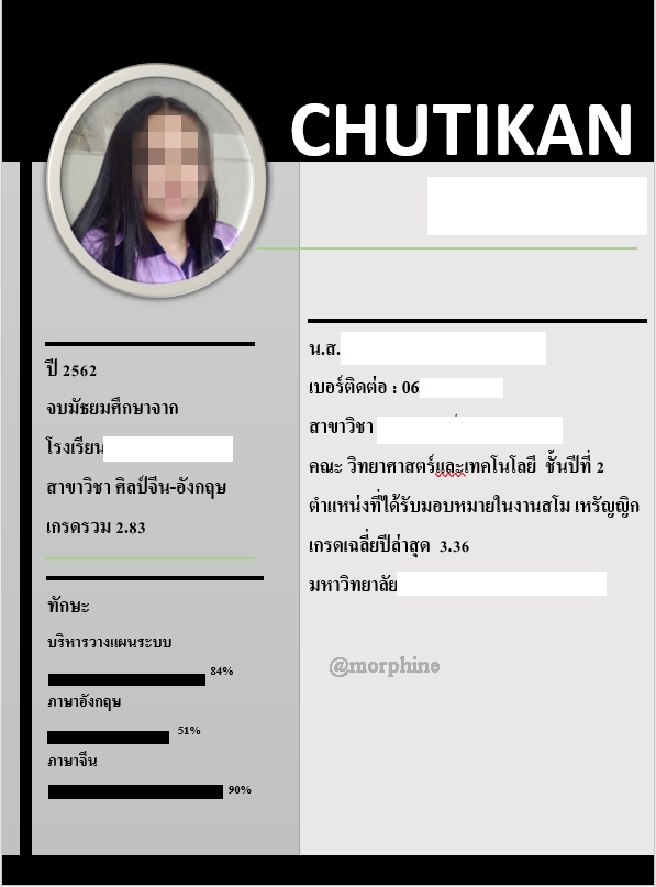 Portfolio & Resume - Portfolio/Resume งานด่วน 1 วัน ราคาถูกมาก - 3