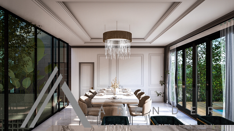 3D & Perspektif - Render 3D Kawasan, Landscape - 5