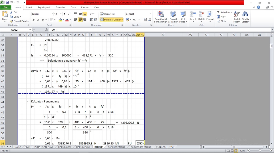 CAD Drawing - Jasa Perhitungan Struktur untuk Lampiran IMB - 7