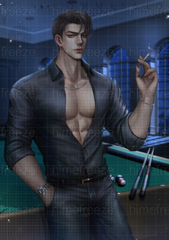 รับวาดรูปภาพประกอบบุคคลแนวสไตล์คาแรกเตอร์