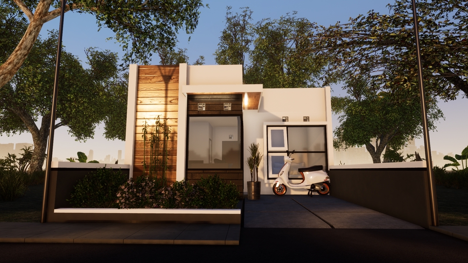 3D & Perspektif - JASA RENDER 3D RUMAH TINGGAL, PERUMAHAN DAN BANGUNAN UMUM - 4