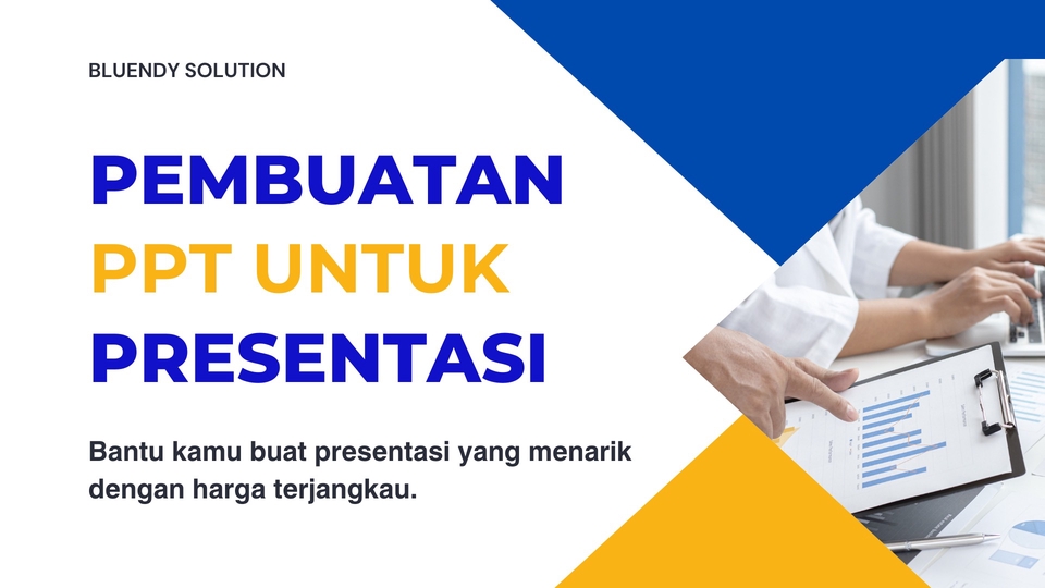 Jasa pembuatan presentasi powerpoint, desain slide presentasi profesional, harga murah, desain ppt skripsi.