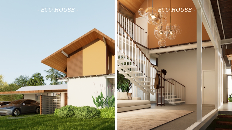 ออกแบบตกแต่งภายในและภายนอก - ออกแบบสถาปัตยกรรม และตกแต่งภายใน Architectural Design +  - 11