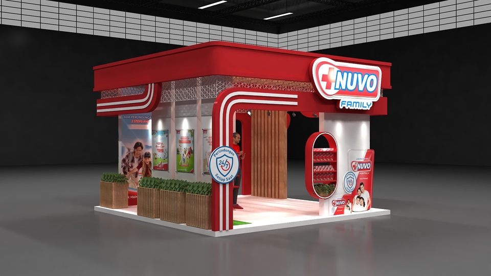 Jasa Desain Kios Minimalis Depan Rumah - DESAIN STAND PAMERAN 1 HARI bere (NEGO) HARGA MULAI 50K-100K
