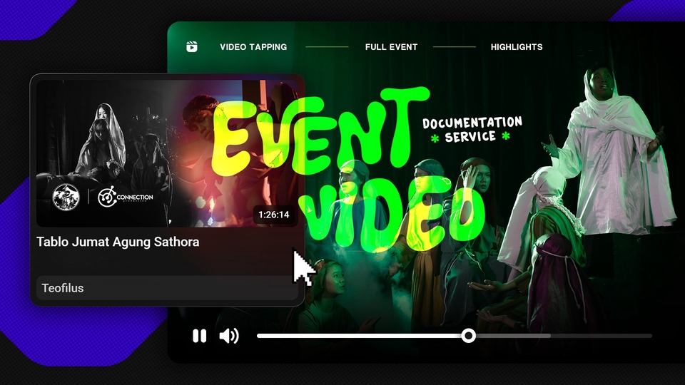 Jasa Pembuatan Intro Video Opening Youtube, dan Lainnya - [JABODETABEK] Event Video Service | Dokumentasi Event, Pentas Seni, Konser