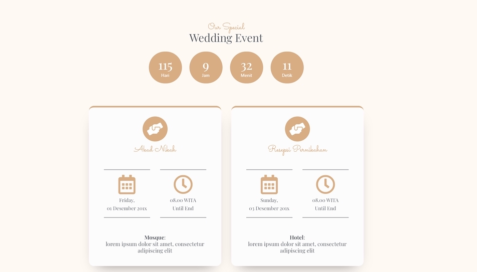 Web Development - Pembuatan Undangan Nikah Versi Website - 3