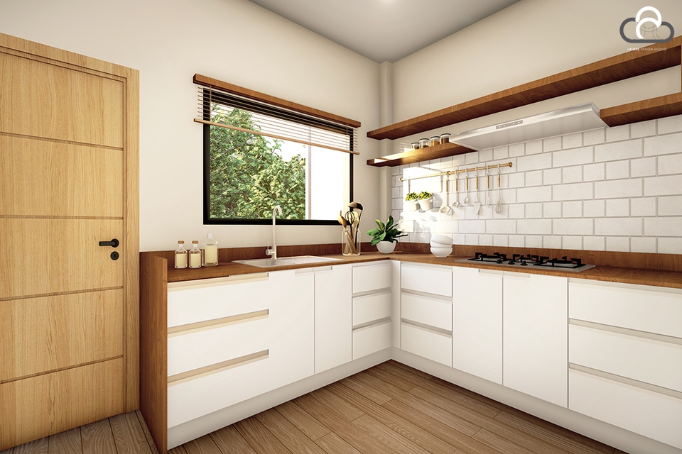 รับออกแบบบ้าน บ้านน็อคดาวน์ ร้านค้า (Exterior & Interior Design)