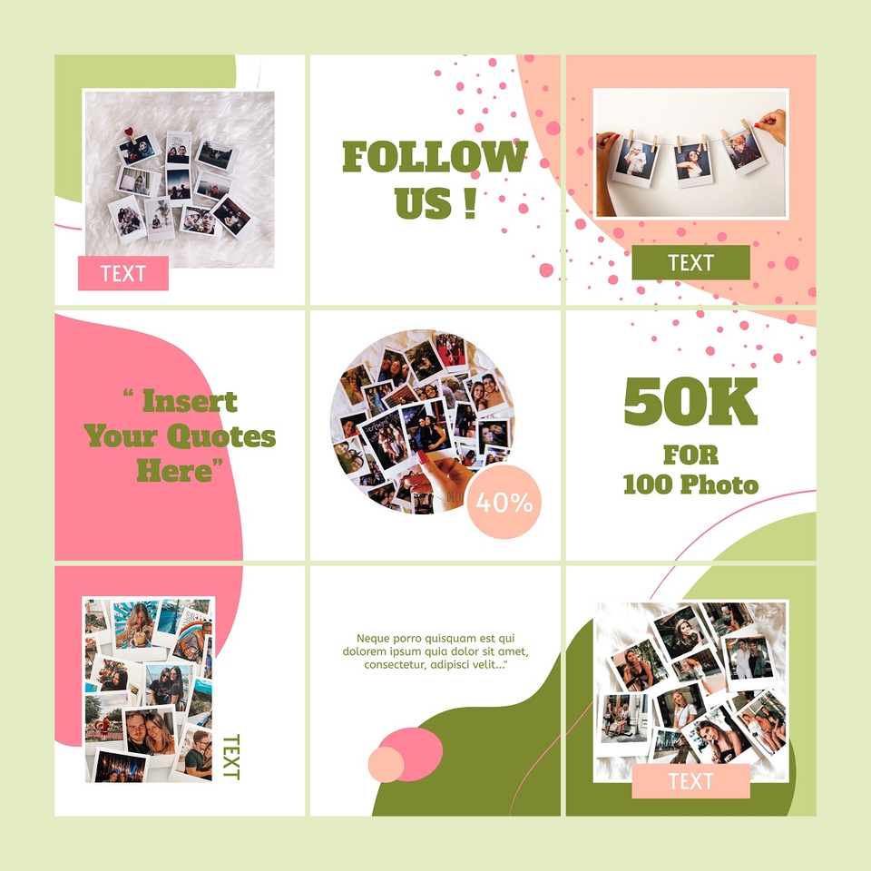 Banner Online - 30 Design Instagram Feeds Untuk Kebutuhan Promosi - 5