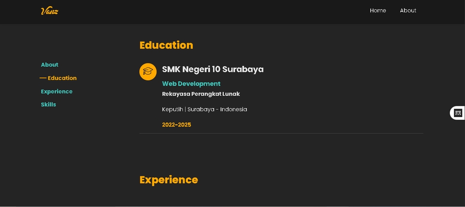 Jasa Pembuatan Website Profesional untuk SMK Negeri 10 Surabaya  - Web Developer berpengalaman.