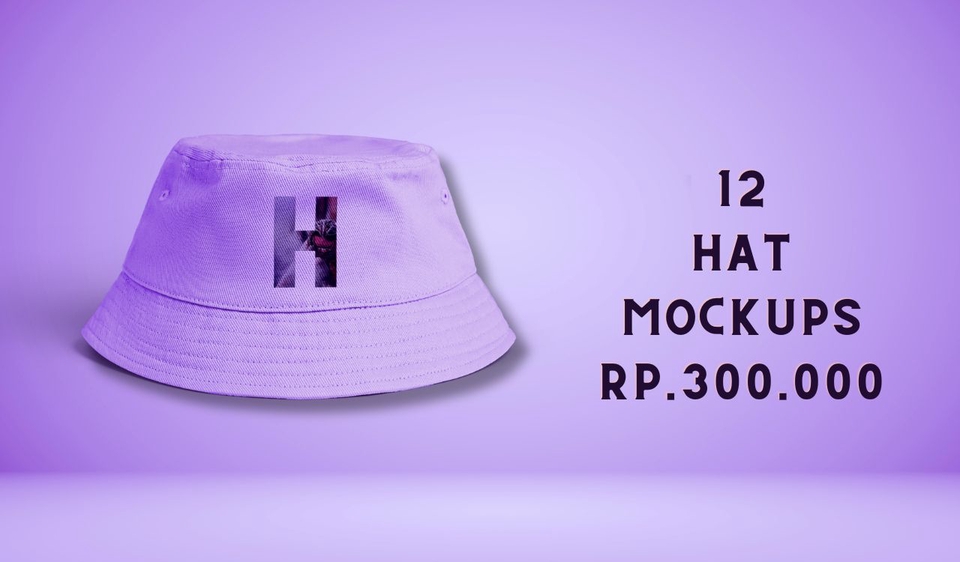 Desain Topi Mockup