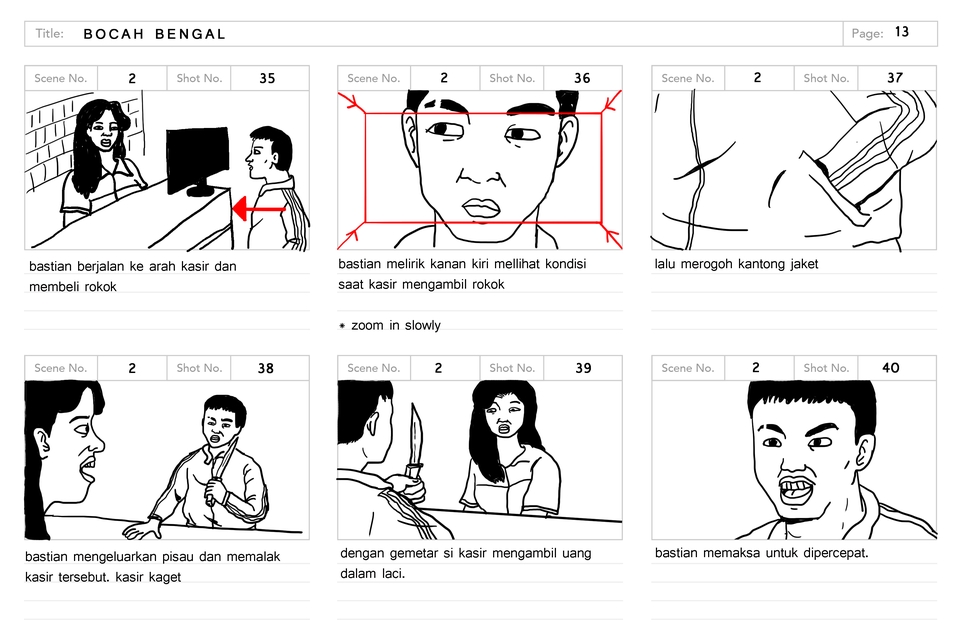 Gambar dan Ilustrasi - STORYBOARD UNTUK KEBUTUHAN PROJECT VIDEO ANDA - 5