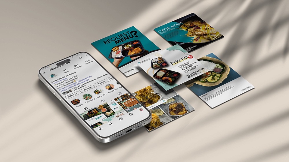 Jasa Desain Banner Social Media untuk Percantik Feed Anda - Jasa Pembuatan Konten Sosial Media Instagram/Facebook/Tiktok
