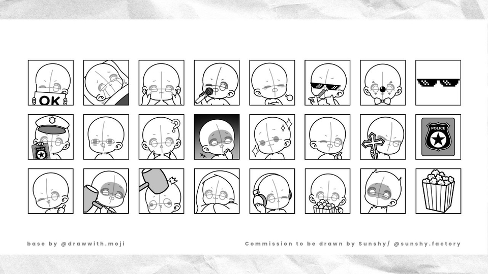 รับทําสติ๊กเกอร์ไลน์ ตัวละครน่ารัก ออกแบบสติกเกอร์ไลน์ line sticker