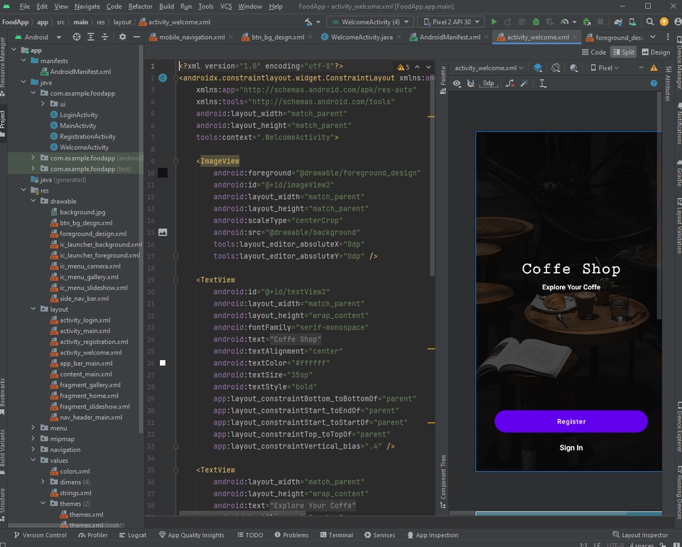 Jasa pembuatan aplikasi Android, desain aplikasi android, aplikasi kopi, cafe online, mobile apps, aplikasi untuk cafe, harga pembuatan aplikasi Android, buat aplikasi ios, jasa pembuatan aplikasi mobile.