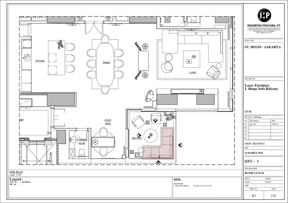 CAD Drawing - SHOP DRAWING INTERIOR Profesional & Hasil Cepat - 8