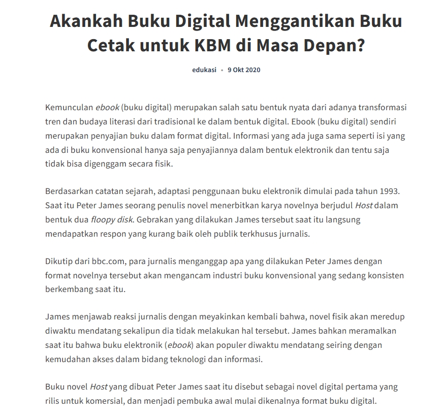 Jasa penulisan artikel, jasa copywriting, dan jasa penulis konten untuk freelance di Indonesia.