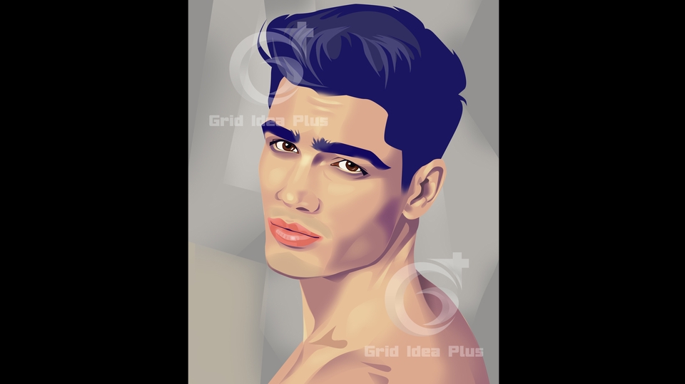 วาดภาพเหมือน Portrait - รับวาดภาพเหมือนบุคคล Portrait ดิจิตอลเพ้นท์ ใส่ใจในทุกชิ้นงาน - 1