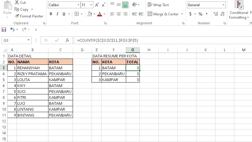 Analisis Data - Pengolahan Data Ms. Excel - 1