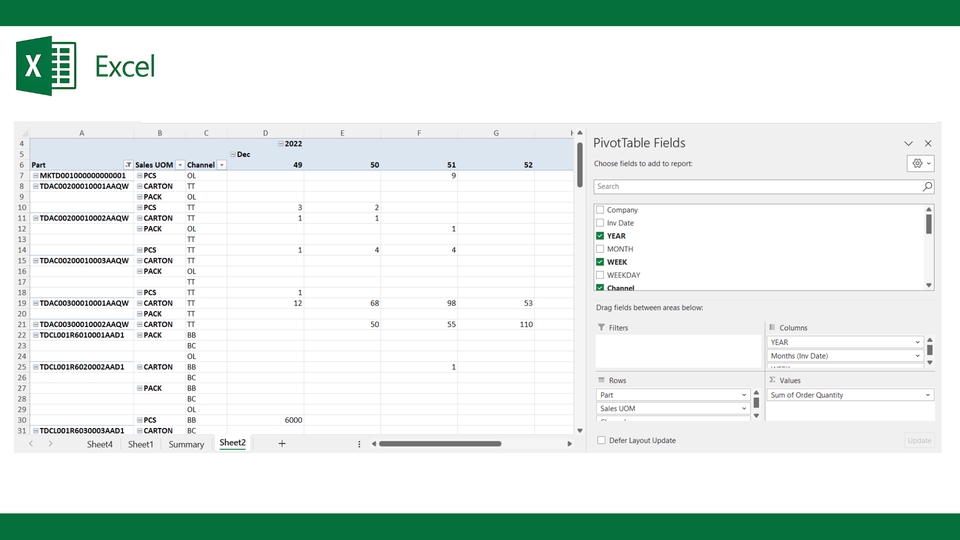 พิมพ์งาน และคีย์ข้อมูล - รับทำงาน Excel, Google Sheet(รับงานด่วน) - 3