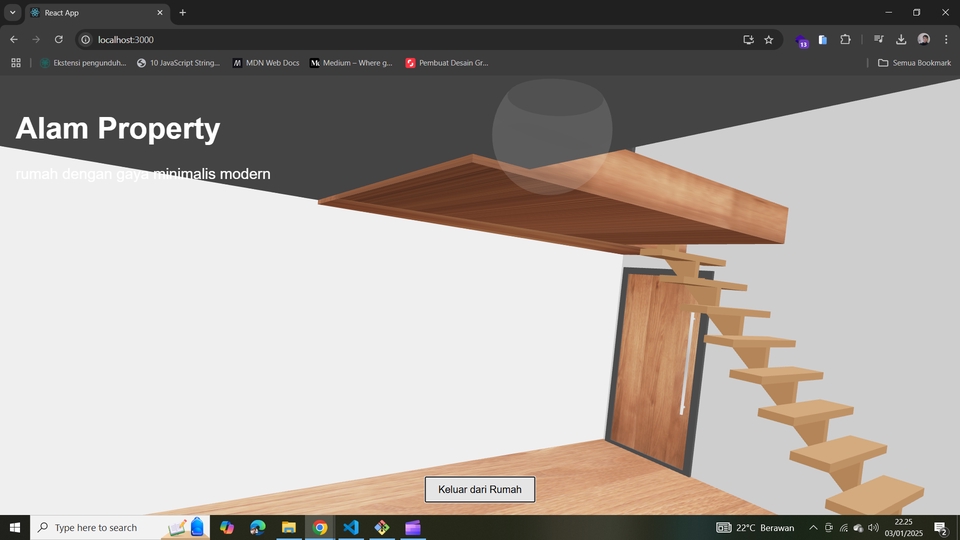 Web Development - Aplikasi web Visualisasi Property 3D Interaktif - 5