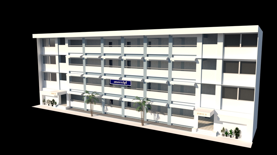 ออกแบบตกแต่งภายในและภายนอก - รับขึ้นโมเดล 3D sketch up 3D Perspective ภายใน - 5