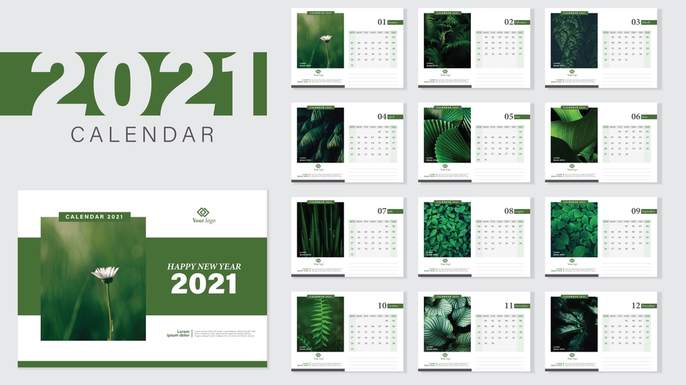 Digital Printing - DESAIN KALENDER 2024 - 24 JAM JADI - SESUAI APA YANG DIINGINKAN - DESAIN MENARIK DAN BERKUALITAS - 2