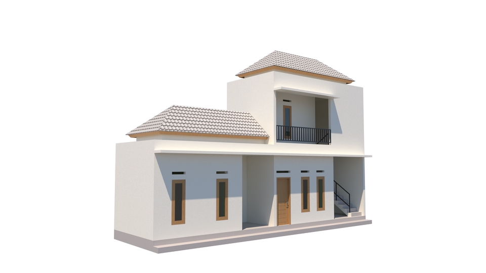 3D & Perspektif - JASA DESAIN ARSITEKTUR, 3D MODELING + RENDERING VRAY - 6